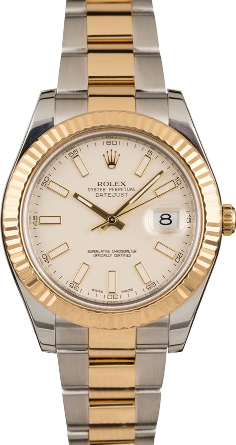 two tone 41mm rolex|Rolex datejust 41 review.